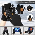 thumbnail image 3 of Bufanda térmica KLADNDER para mujer con gorro y guantes, juego USB 5000 mAh, 3 of 7