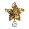 thumbnail image 2 of Orangide Christmas Lighted Tree Topper Star Tinsel Pentagram Glowing Decor for Xmas Holiday Indoor Home Party, 2 of 6