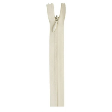 Coats & Clark 22" Polyester All Purpose Natural Sewing Zipper, 1 Each