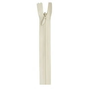 Coats & Clark 22" Polyester All Purpose Natural Sewing Zipper, 1 Each