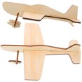 thumbnail image 2 of 2pcs Model Airplane Kit Kids Model Puzzle Toy 3D Assembly Puzzle Blank Wood Crafts, 2 of 8