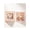 B, variant on QunYou 4-Color Highlighter Eyeshadow Palette Pearl Shimmer Fine Texture Long-Lasting Buildable Color Eye Shadow Eye Makeup