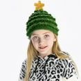 thumbnail image 2 of Penkiiy Baby Hats Baby Winter Hat Children's Hat Cute Christmas Day Winter Christmas Tree Star Hat Warm Kid Knitted Hat Yellow Hat for One Size, 2 of 4