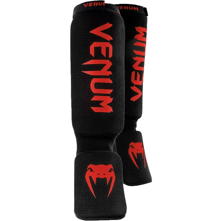 Venum Impact Evo Shinguards - Protecciones Boxeo Kickboxing