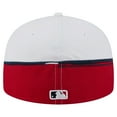 thumbnail image 4 of Men's New Era  Red/White St. Louis Cardinals Paint Stroke 59FIFTY-Fitted Hat, 4 of 5