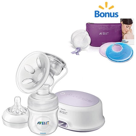 Philips AVENT Single Electric Breast Pump with Breastfeeding Starter Kit
