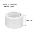 thumbnail image 2 of Uxcell Cloth Bookbinding Repair Tape Roll 2.8 Inch x 49 Yards x 5.3 Mil White, 2 of 4