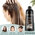 thumbnail image 5 of Mokeru Coconut Natural Hair Dye Shampoo, Semi-Permanent Hair Color Shampoo for Women and Men-500ml Grape Red, 5 of 5