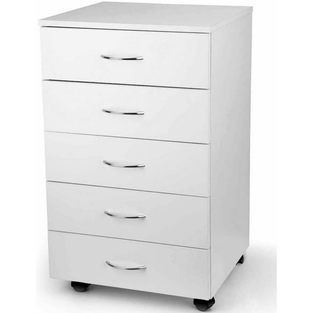 Wooden Frame Drawer Chest Nightstand, Small White Wooden Drawer Unit