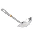 thumbnail image 1 of Soup Ladle, Anti-Slip Folding Compact Serving Spoon, Stainless Steel For Camping Barbecue Outdoor, 1 of 8