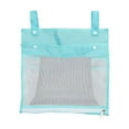 thumbnail image 2 of Bath Toy Storage, Bath Toy Holder, Mesh Bath Toy Organizer Large Capacity Soft with Zipper, Multiple Ways to Hang for Bathtub Kids Bathtub for Toddler Shower(Blue), 2 of 7