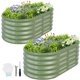 thumbnail image 1 of Cama de jardín elevada de acero galvanizado Planter Permade, 122 x 61 x 43 cm, 1 of 8