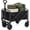 Black-220LB, variant on REDCAMP Extra Large Collapsible Wagon with Big Wheels, 226L Heavy Duty Folding Beach Wagon Large Utility Wagon Cart for Camping Outdoor Shopping, Blue