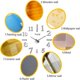 thumbnail image 3 of Nuevo, Reloj de pared silencioso de péndulo adecuado, Reloj de pared moderno de moda Reloj de pared sin marco Adhesivo de espejo 3D para oficina, 3 of 5