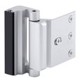 thumbnail image 1 of Cerradura de refuerzo de puerta de seguridad para el hogar - Cerraduras de puerta a prueba de niños de seguridad mejorada Herrajes para puerta oscilante hacia adentro, noche adicional Agrega, 1 of 5