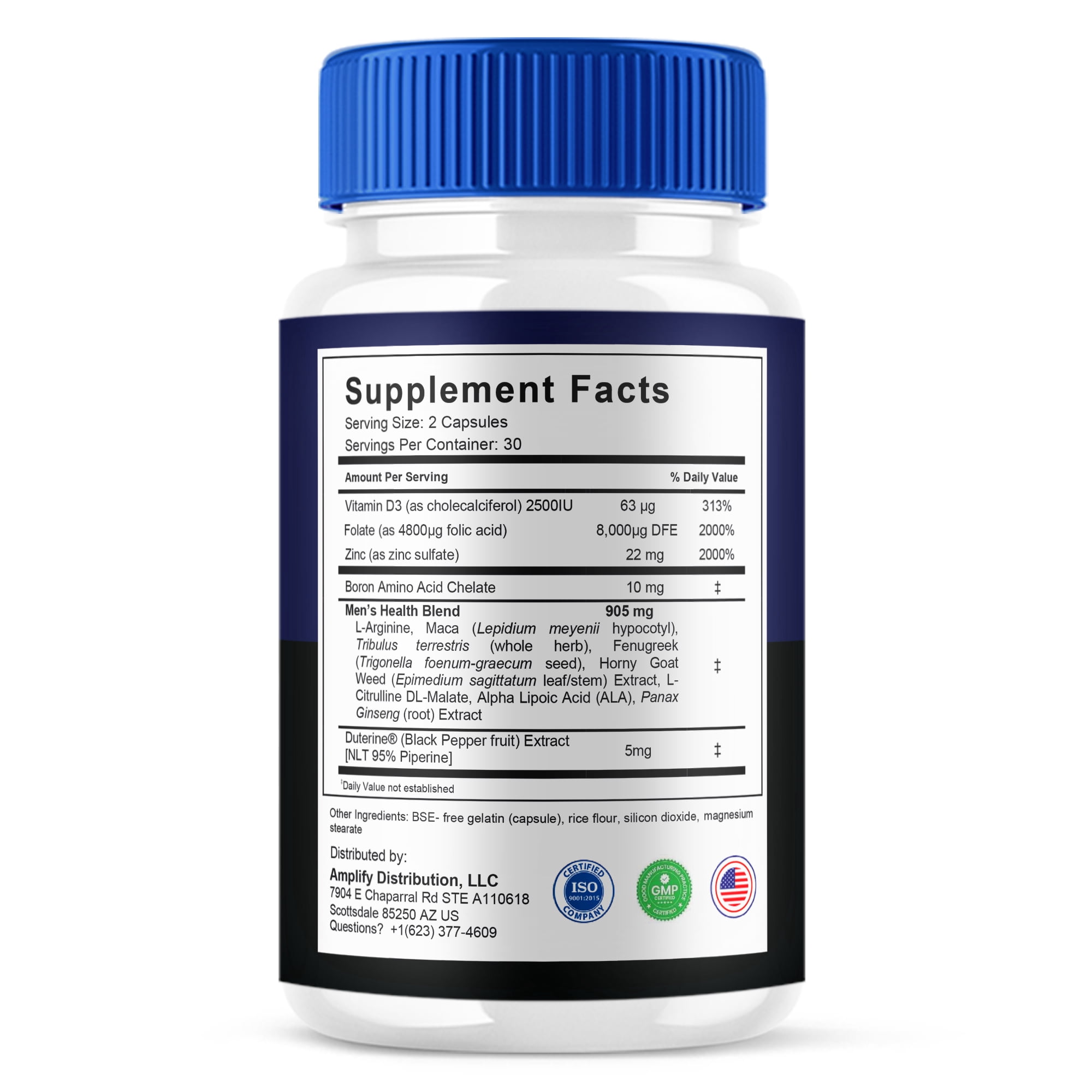 (2 Pack) Prosta Defender Premium Prostate Support Supplement Pills (120 Capsules)