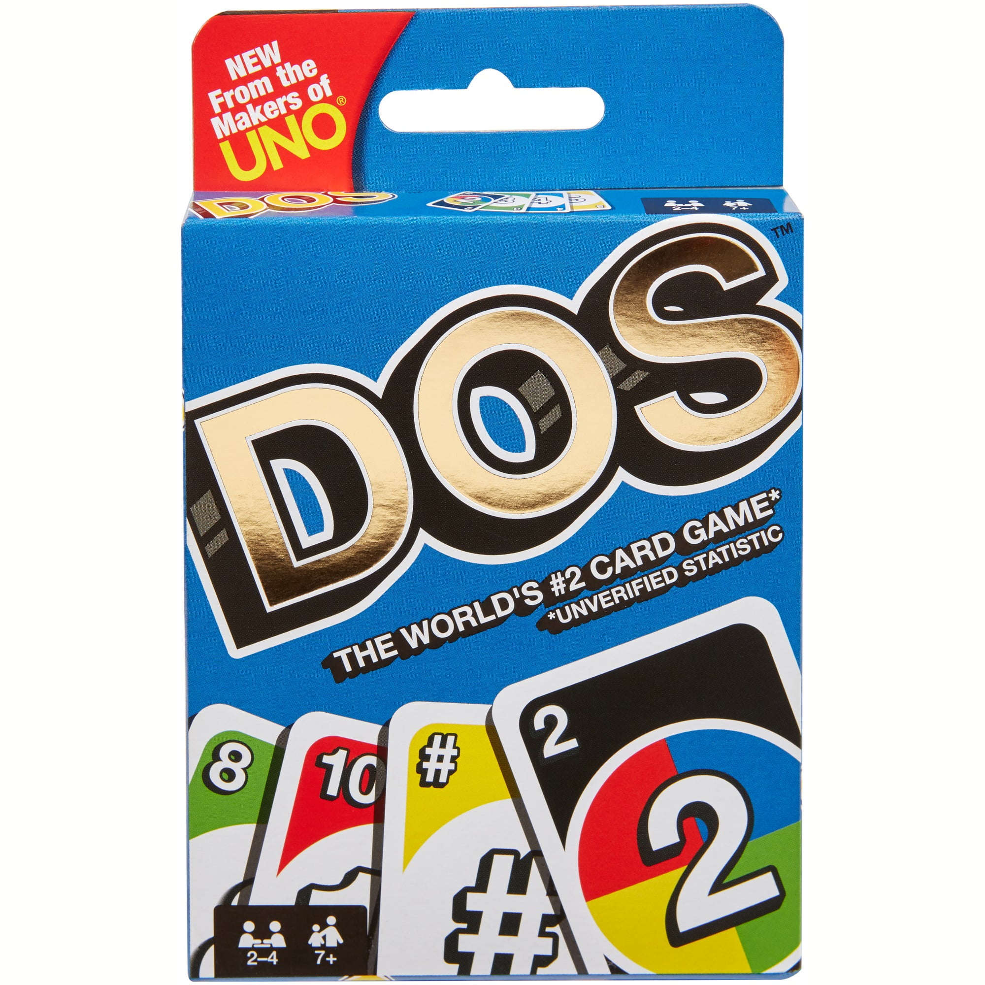 Pocket Sized NEW Great Gift UNO GO & DOS GO Mini Card Games ~ LOT OF TWO 2 