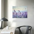 thumbnail image 3 of ONETECH  Wall Art For Bedroom Purple Lavender Wall Decor Flowers Pictures Prints Framed Canvas Wall Art for Living Room Girls Room Studio Office Ready To Hang, 3 of 4