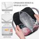 thumbnail image 3 of Balery Pink White Ocean Waves Bolsa de Almuerzo para Mujeres, Caja de Almuerzo, Bolsa de Almuerzo Pequeña Impermeable, Tote de Almuerzo Reutilizable con Gran Capacidad, 3 of 6
