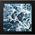 thumbnail image 2 of Atelier B Art Studio 15x15 Black Modern Framed Museum Art Print Titled - ABSTRACT STORMY SEA WAVES AT TENERIFE SEA, 2 of 5
