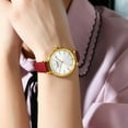 thumbnail image 6 of Curren New Green Watches For Women Luxury Charming Rhinestone Dial Clock Ladies Leather Wristwatches Female Relogios Feminino - Quartz Wristwatches, 6 of 6