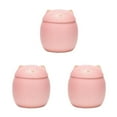 thumbnail image 1 of kurtrusly Large Capacity Ceramic Canisters Cute For Wide Application Ceramics Cat Form Ceramic Tea Jars Cat Shape Storage Jars pink 150ml 3Set, 1 of 6