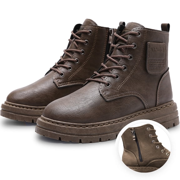 Botas Vinil Piel De Uso Rudo Para Hombre Antideslizantes