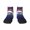 1 Black, variant on Planets Stars And Galaxies Pattern Quarter Crew Socks,Toe Seamed Ankle Socks,Cotton Cushioned Breathable Athletic Crew Sports Socks