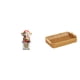 thumbnail image 1 of Estatua Del Dios De La Fortuna En Cesta Tejida Para Año Nuevo. Ideal Como Frutero, Plato De Pan O Bandeja De Mesa. Figura Decorativa Para El Hogar., 1 of 8