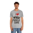 thumbnail image 5 of I Love Muscle Cars Unisex Jersey Short Sleeve Tee, 5 of 10