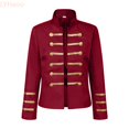 thumbnail image 2 of LYHaoo Boys Halloween Long Sleeve Jacket Stand Collar Dress Up Jacket Coat for Kids Party Performance Outfits(13-14 Years), 2 of 7