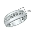 thumbnail image 3 of SZUL 1 Carat TW Diamond Men's Ring in 10K White Gold (J-K-L Color, I2-I3 Clarity), 3 of 5