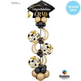 thumbnail image 3 of 18" Gold " Black Graduation Pkg, 3 of 6