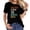 Black, variant on This is Now 10 Double Digits Birthday 10 years old Cute and Comfy Graphic Tee for Women, Short Sleeve Top