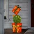 thumbnail image 2 of Pre-Lit 32" Sisal Gift Box Tower, 2 of 4