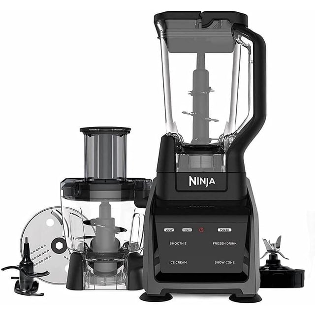 Ninja Intelli-Sense™ Kitchen System, CT680SSCCO – 1200 W Smart Processor & Blender System, 12 Smart Programs – OPEN BOX – Tested & Guaranteed