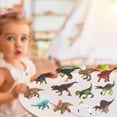 thumbnail image 4 of 12 piezas de plástico dinosaurio figura modelo juego juego regalos muñeca juguete educativo pequeño para vacaciones Pascua cumpleaños niños edad 3 4 5, 4 of 7