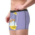 thumbnail image 3 of Wukai Corgi Washing in Bathtub Print Men’s Underwear Breathable Boxer Briefs,&nbsp;Moisture Wicking & Breathable-Medium, 3 of 7