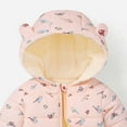 thumbnail image 4 of Zshosam Jacket for Girls Baby Boy Winter Fleece Coat Toddler Puffer Jacket Infant Girl Outerwear Clothes Size 4T 5T,(Pink 4-5 Years), 4 of 4