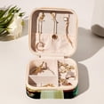 thumbnail image 6 of Mushroom Travel Portable Jewelry Organizer: Square Bracelet Holder, Jewelry Display, and Box for Girls and Women, 6 of 6