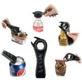 thumbnail image 2 of Multi Bottle Opener, Manual All in One Jar Bottle Can Opener Kitchen Multi Tools Opener, Lid Twist Off Gripper, for Seniors Rheumatoid Arthritis (5 in 1), 2 of 8