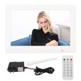 thumbnail image 2 of 13 Inch Digital Photo Frame,  HD Motion Sensor Smart Picture Frame, 100-240V Slideshow Playing LED Multi Function Digital Frame, Support Video Music Calendar Alarm Clock, 2 of 7