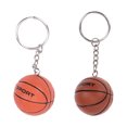thumbnail image 1 of Shisuyan Basketball Key Chain Leather Alloy 2Pcs 1.5x1.5in, 1 of 8
