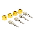 thumbnail image 2 of Conjunto de 4 piezas Laiton Joint Universel Coupler para TRX4 RC Crawler 6 mm, 2 of 9
