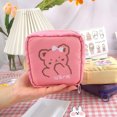 thumbnail image 2 of Bolsa de almacenamiento de servilletas sanitarias para mujer, tampones, tarjetero, servilleta, toalla, cosméticos, monedero de algodón, Organizador, 2 of 5