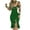 Green, variant on Vedolay Plus Size Maxi Dress For Women Women's Casual Plain Simple T-Shirt Loose Dress,Blue S