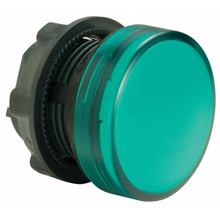 UPC 785901355045 product image for Schneider Electric Pilot Light Head, 22mm, Lamp Type: LED 22mm Green   ZB5AV033 | upcitemdb.com