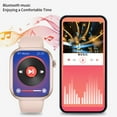 thumbnail image 4 of 2.01" HD Bluetooth Smart Watch with IP67 Waterproof, 15-Day Battery Life - Call, Message Notifications & Health Tracking (Sleep/Sedentary Reminder), 4 of 8