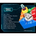 thumbnail image 2 of Cubo de rompecabezas Willking MoYu HuaMeng YS3M 2023 3x3 magnético, 2 of 9