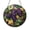 Acrylic 3.5 Inch, variant on Grape Vines Stained Glass Suncatcher Window Hanging, Round Vineyard Inspired Kitchen Farmhouse Decor